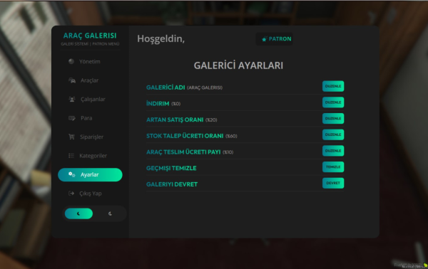 FivemSHOP V1 Hazır Sunucu Paketi - Görsel 5